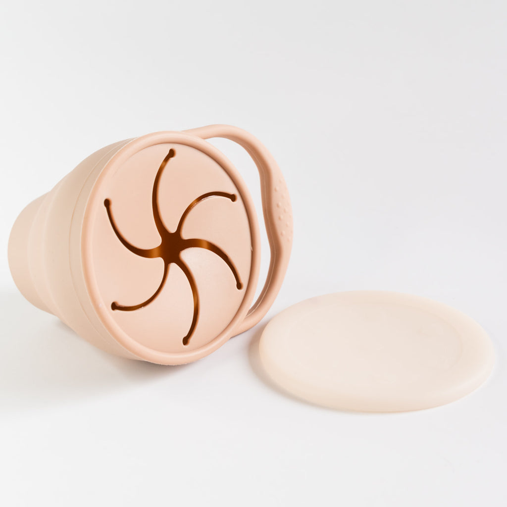 Apricot Collapsible Snack Cup