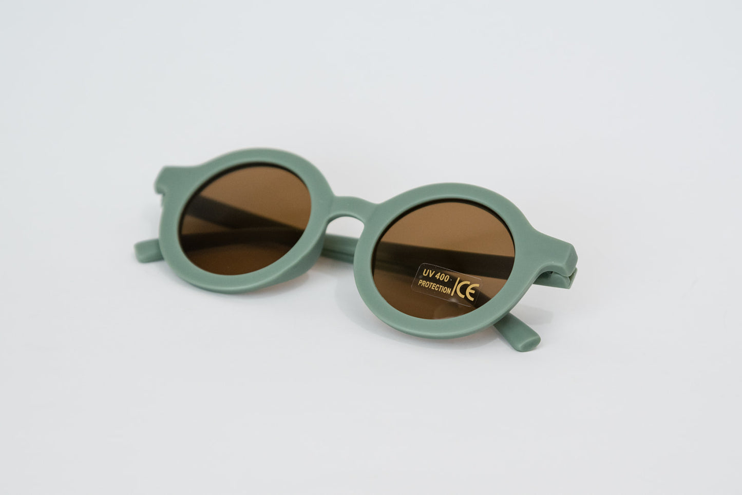 Toddler & Kid Retro Sunglasses - Sage