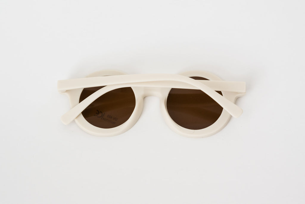 Toddler & Kid Retro Sunglasses - White