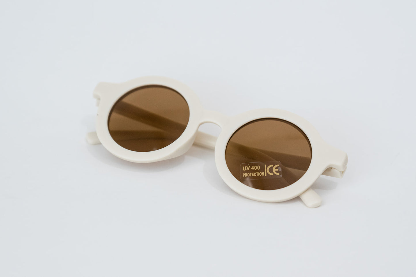 Toddler & Kid Retro Sunglasses - White