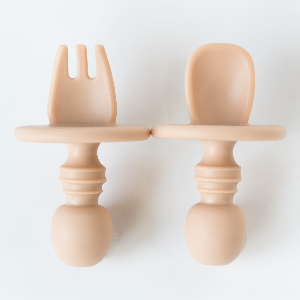 Apricot Mini Spoon and Fork Set