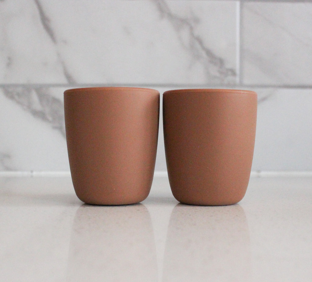 Clay Silicone Toddler Cup (2 Pack)