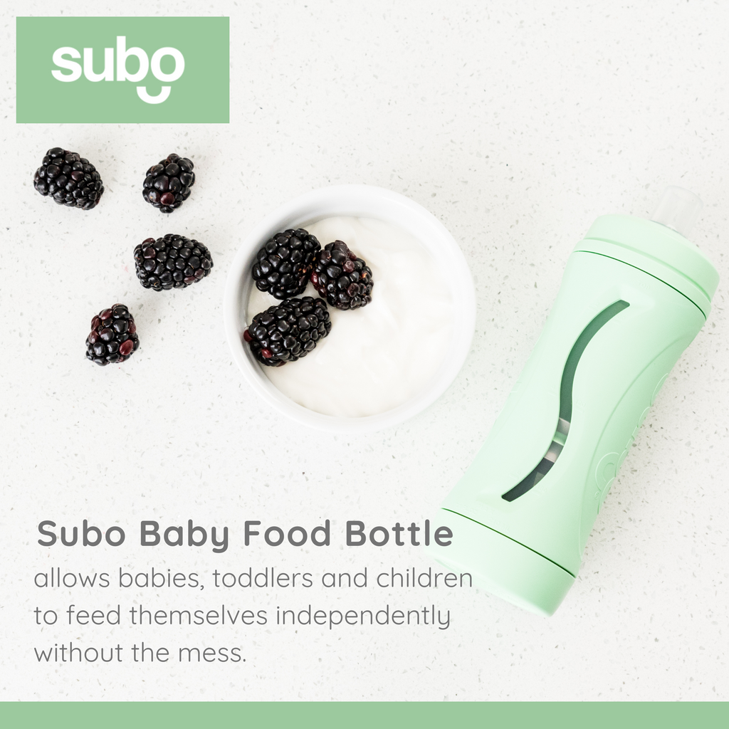 Mint Subo Baby Food Bottle Starter Set
