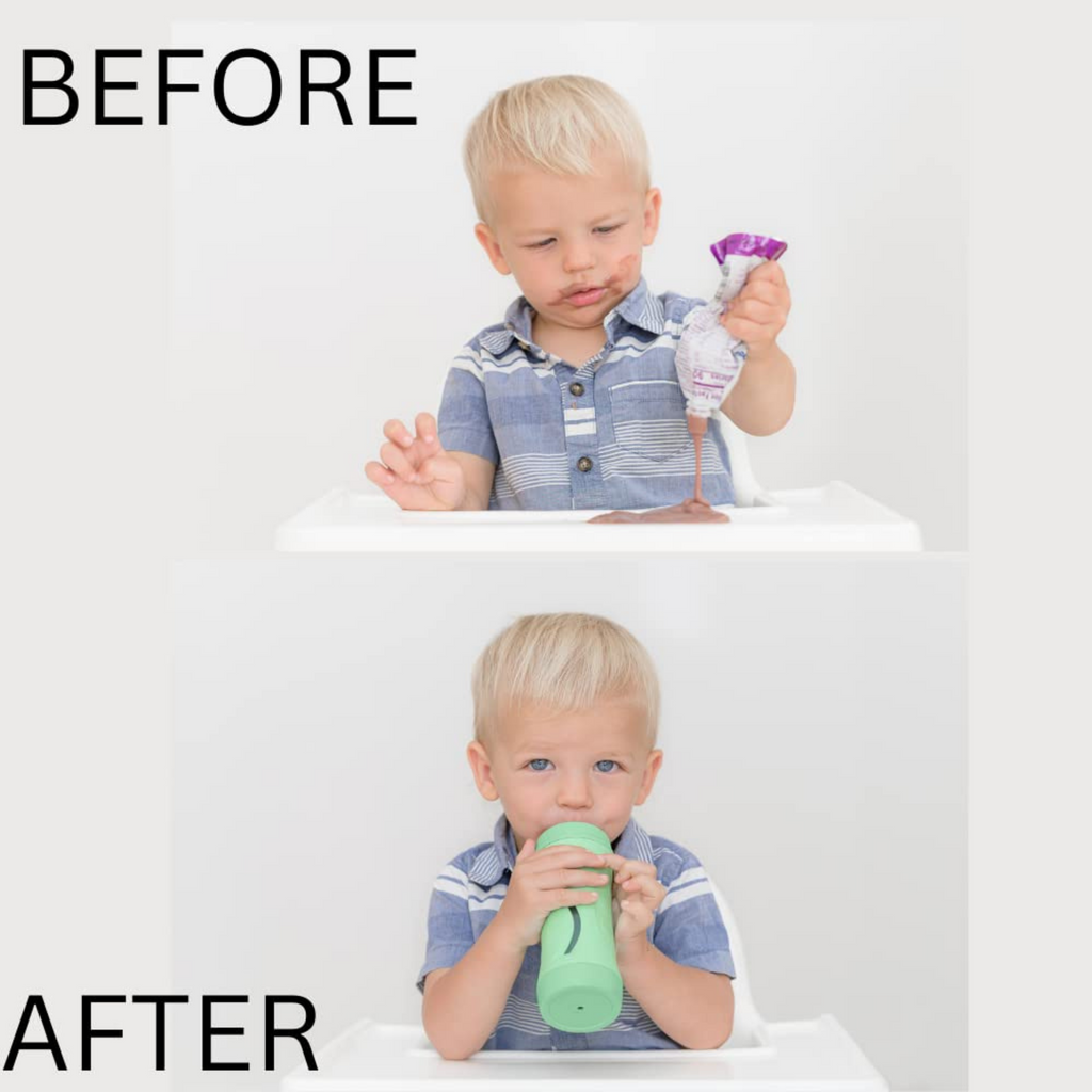 Mint Subo Baby Food Bottle Starter Set