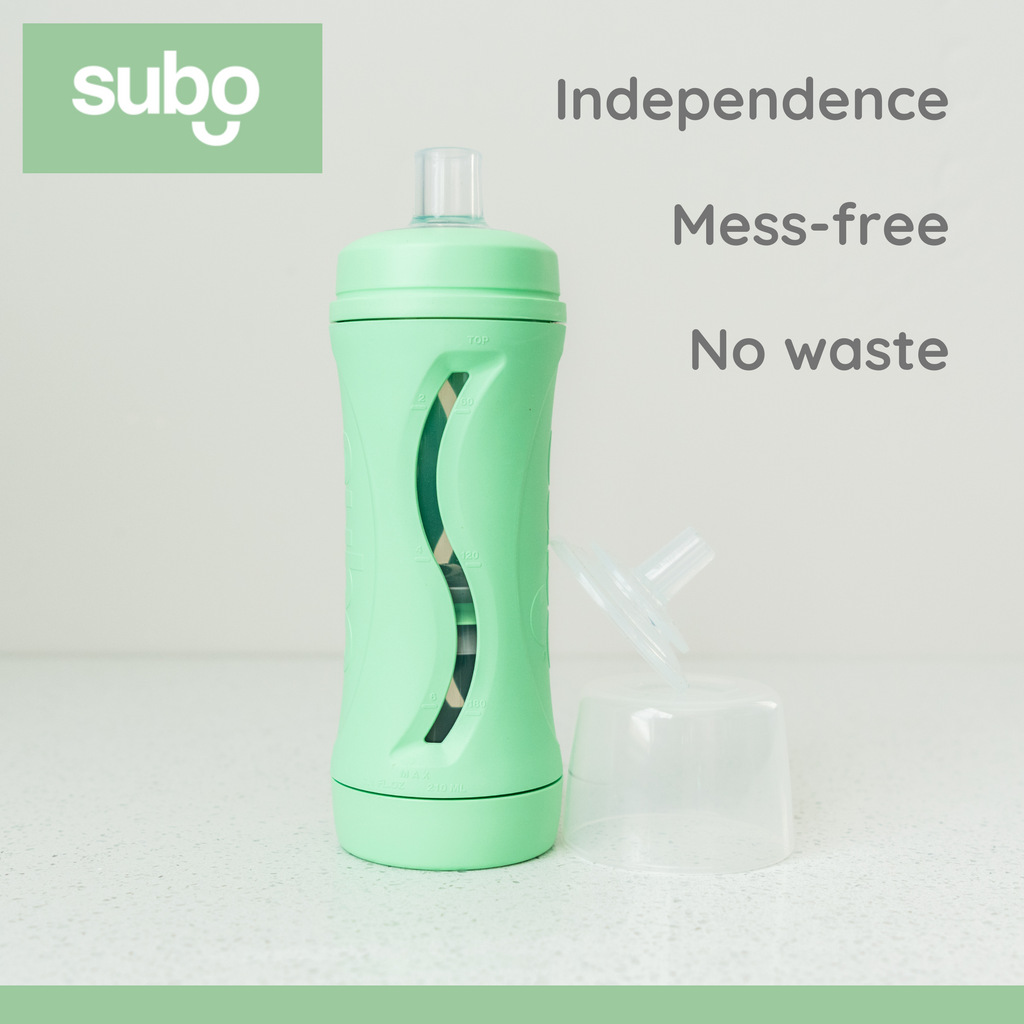 Mint Subo Baby Food Bottle Starter Set