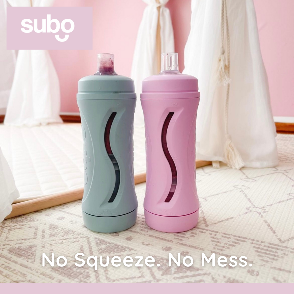 Pink Subo Baby Food Bottle