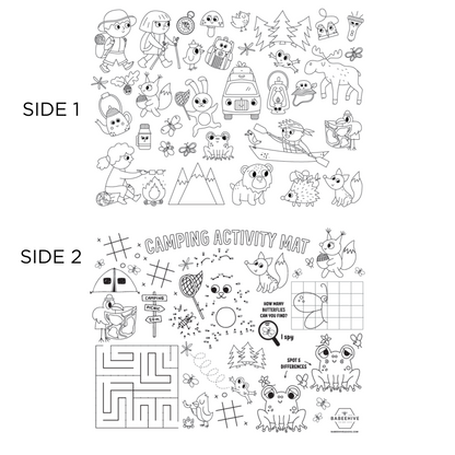 Double Sided Silicone Coloring Placemat
