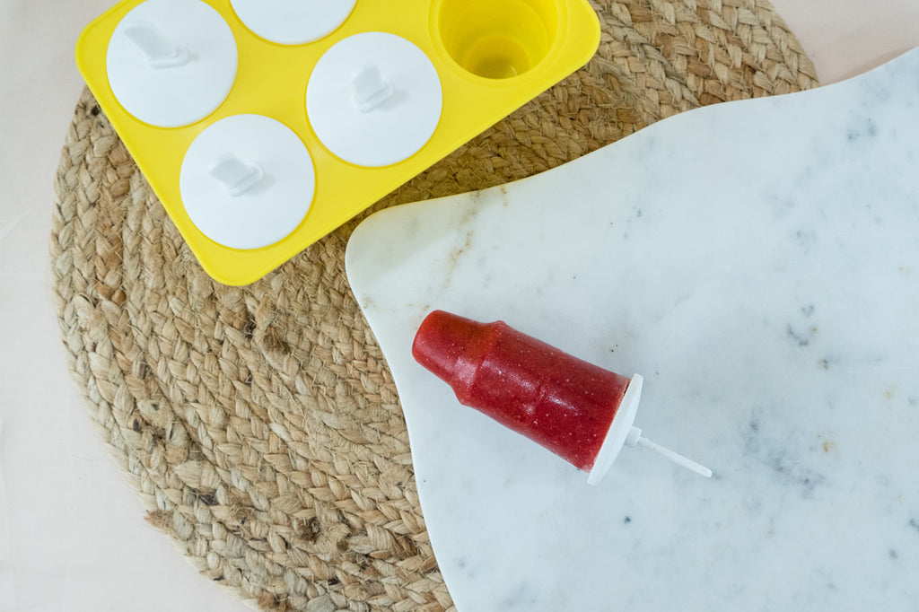 Collapsible Popsicle Molds - Set of 2 (Yellow & Orange)