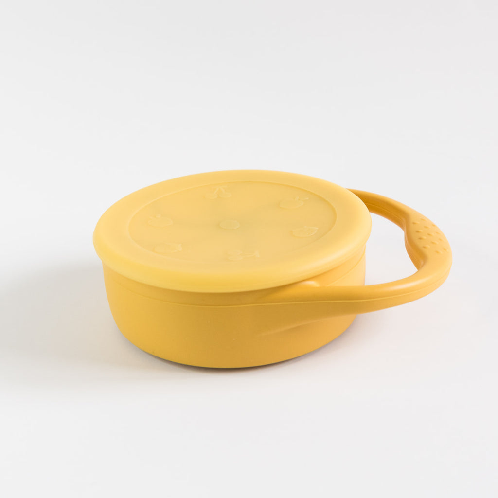 Mustard Collapsible Snack Cup