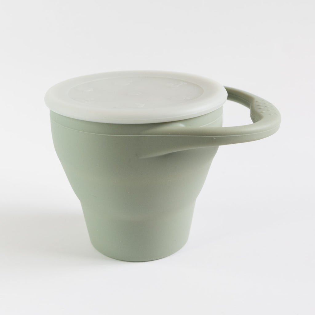 Sage Collapsible Snack Cup