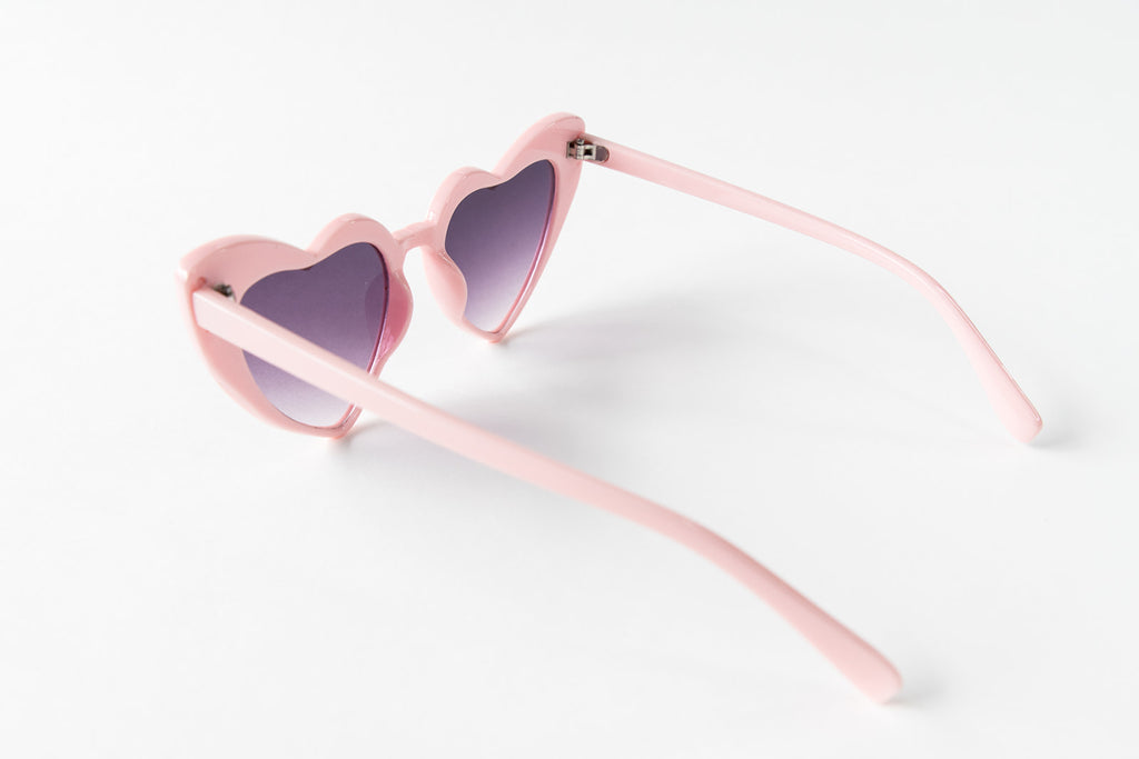Toddler & Kid Valentines Day Heart Sunglasses - Pink