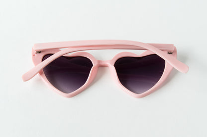 Toddler & Kid Valentines Day Heart Sunglasses - Pink