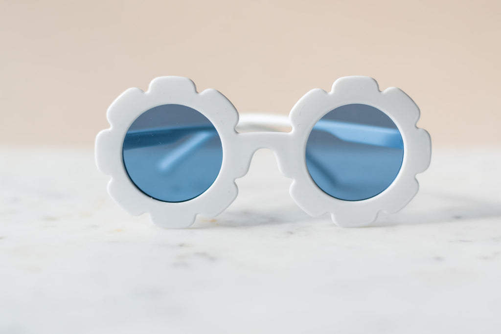 Toddler & Kid Daisy Sunglasses - White