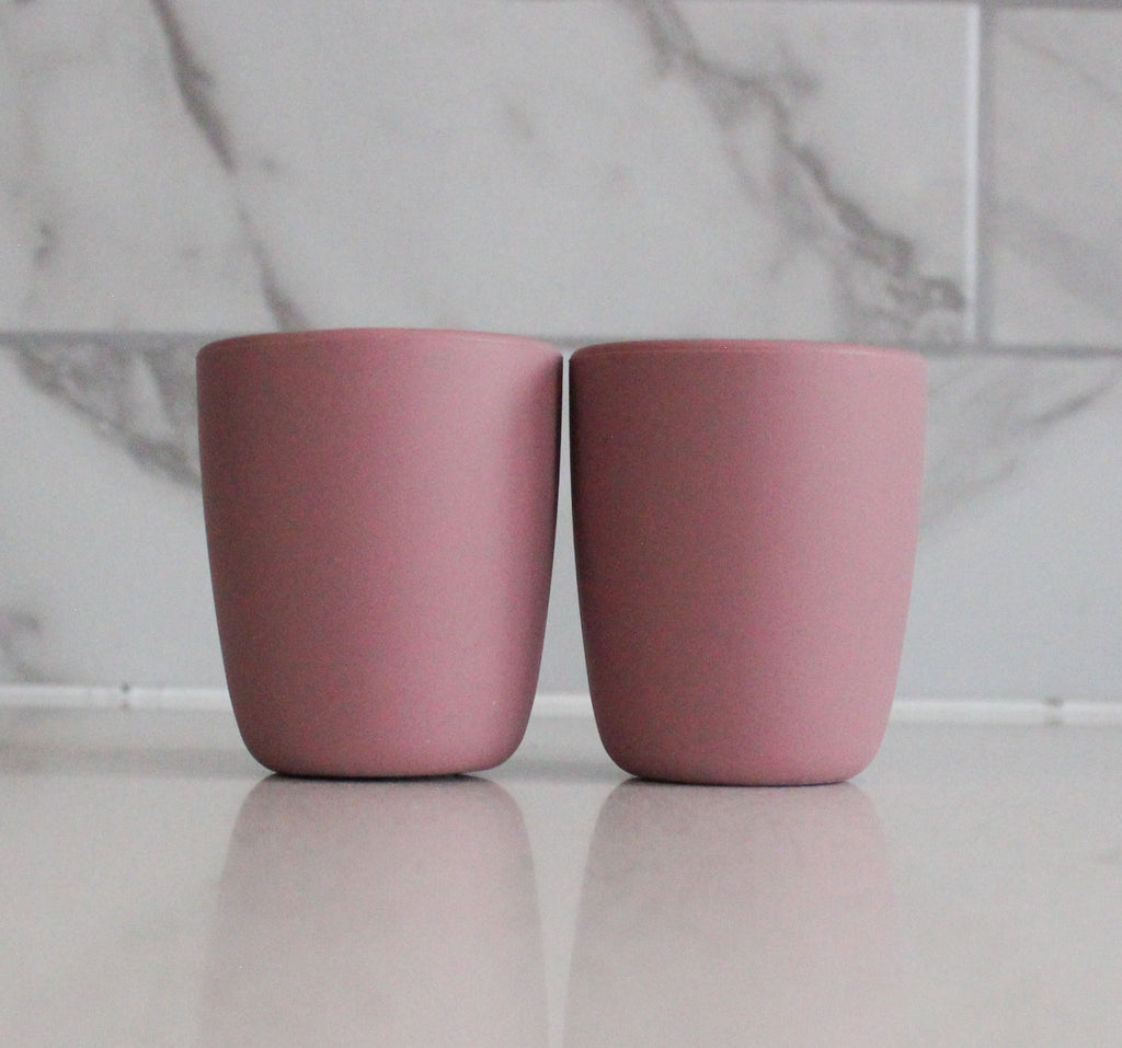 Lilac Silicone Toddler Cup (2 Pack)