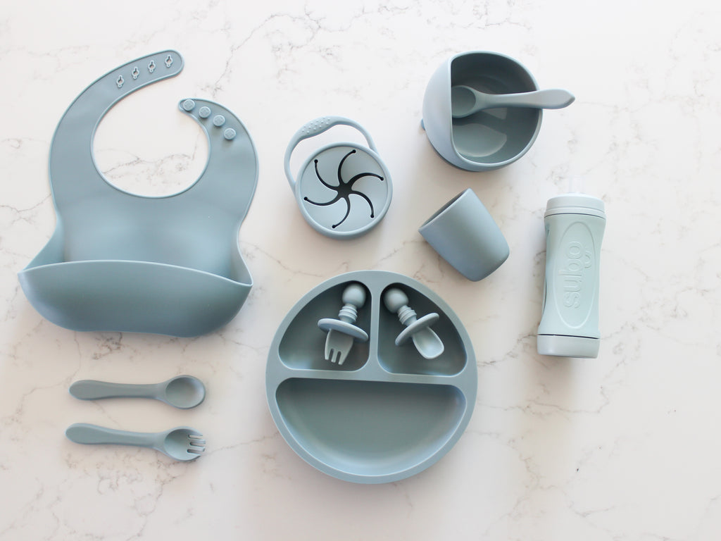 Duck Egg Blue Ultimate Little Eaters Bundle