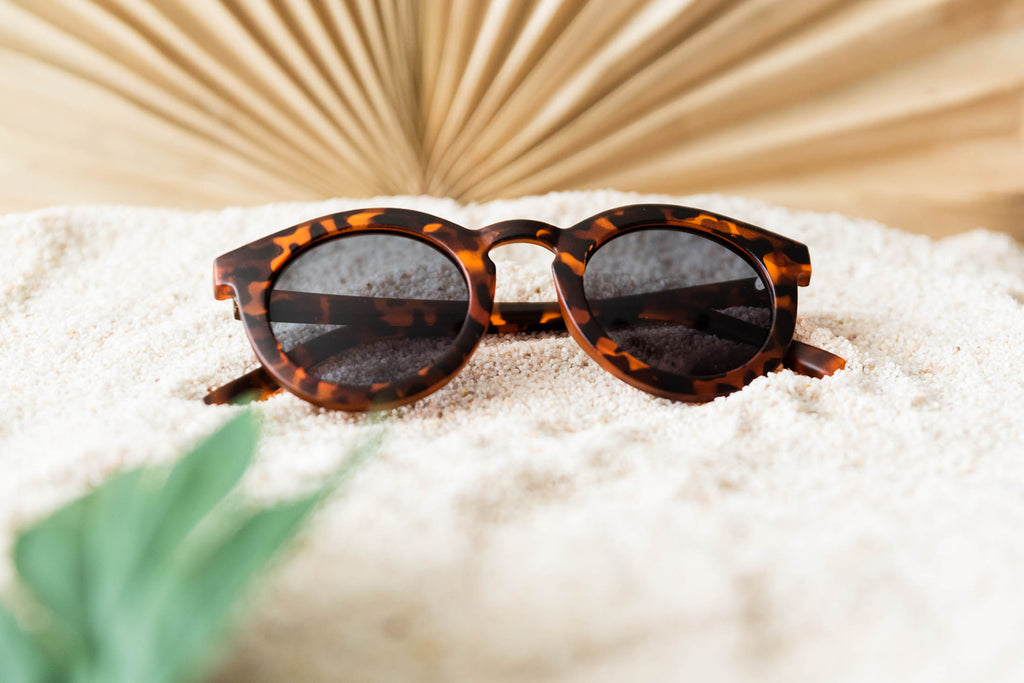 Toddler & Kid Sunglasses - Amber Tortoise