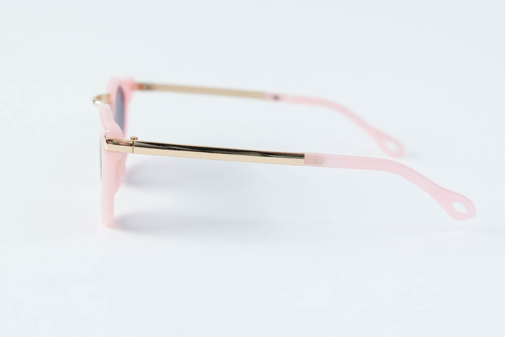 Toddler & Kid Gold Accent Sunglasses - Pink