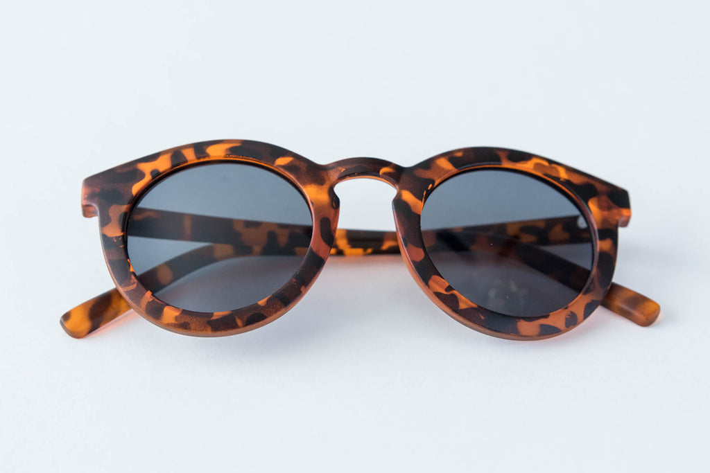 Toddler & Kid Sunglasses - Amber Tortoise