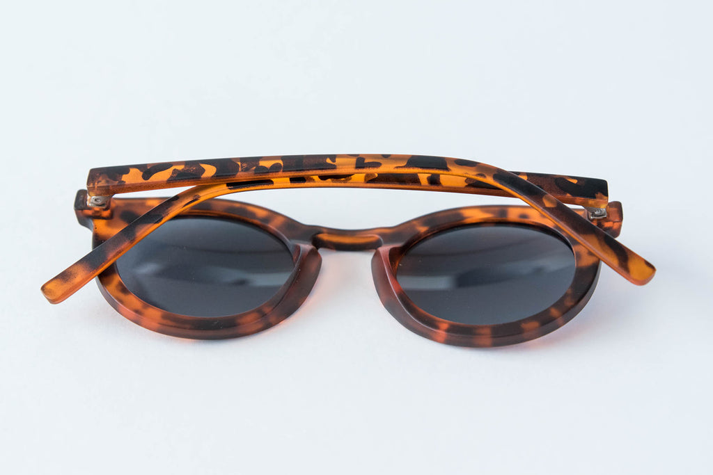 Toddler & Kid Sunglasses - Amber Tortoise